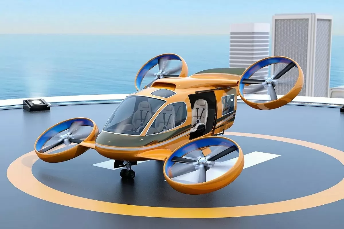 Hava taksi fiyatlarını anlatan grafik ve küçük özel uçak görseli